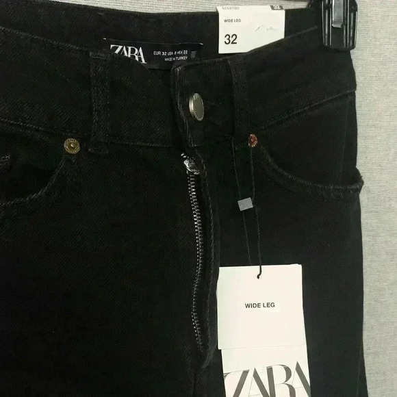 NWT Zara Wide Leg Jeans - Picture 11 of 13